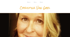 Desktop Screenshot of christinavangeel.be